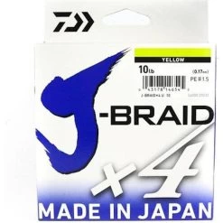 Daiwa J-braid 4 135 0.070 Mm Yellow