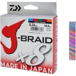 Daiwa J-braid 8 150 Multicolor 0.100 Mm