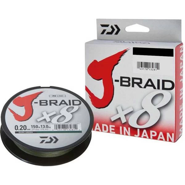 Daiwa Jbraid 8 Braid 0.28mm 300m 3 Daiwa Jbraid 8 Braid 0.28mm 300m