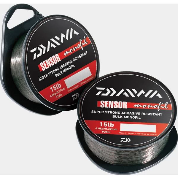 Daiwa SENSOR MONOFIL 300M, Black 3 Daiwa SENSOR MONOFIL 300M, Black