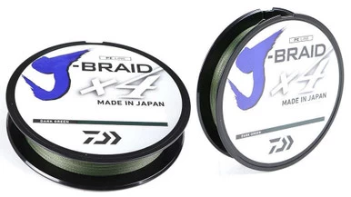 Daiwa J-Braid X4 Dark Green Line - 150yds 8 3 Daiwa J-Braid X4 Dark Green Line - 150yds 8