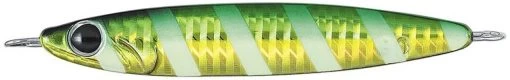 Daiwa Zakana Jig - 100g - Zebra Glow Green Gold -Daiwa Sale Store daiwa zc100g10 zakana jig 85382.1651361328