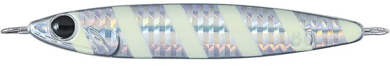 Daiwa Zakana Jig - 60g - Zebra Glow 3 Daiwa Zakana Jig - 60g - Zebra Glow